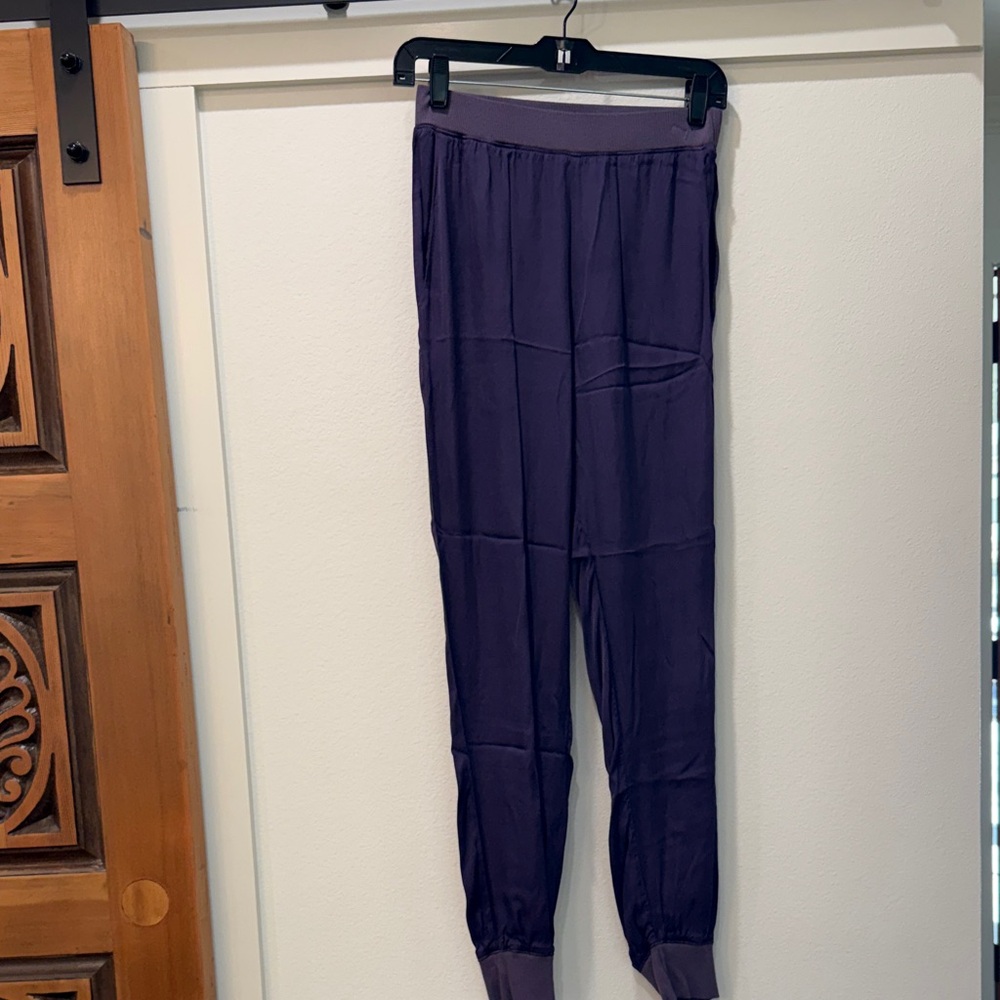 Michael Stars purple Jogger Pants